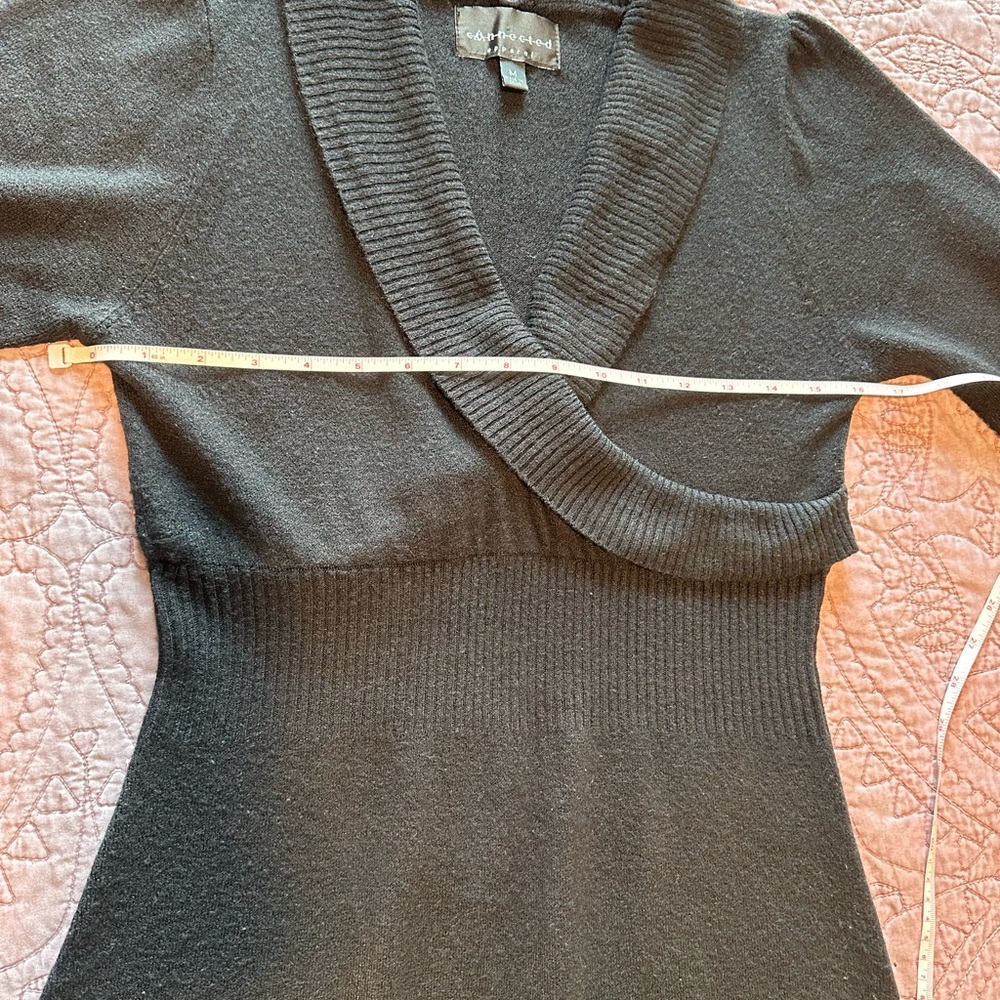 Black Sweater Dress - Picture 5 of 9